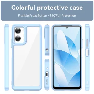 CRYSTAL Ochranný kryt pre Motorola Moto G06 / G06 Power modrý