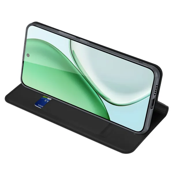 DUX Zaklápacie puzdro pre Honor Magic8 Lite 5G čierne