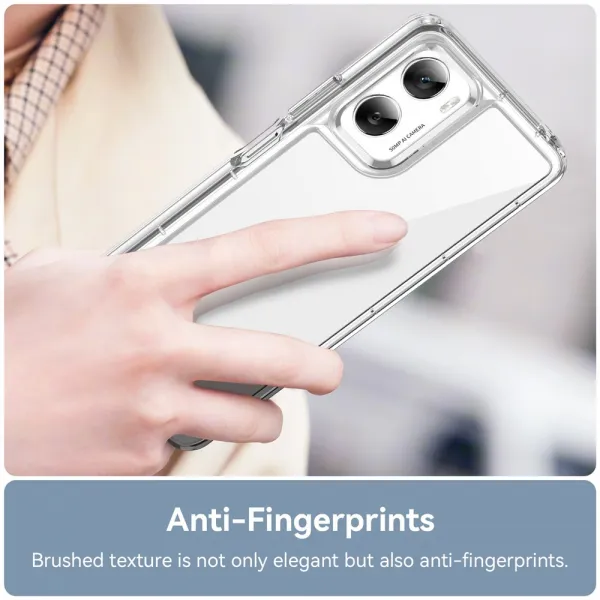 CRYSTAL Ochranný kryt pre Motorola Moto G06 / G06 Power priehľadný