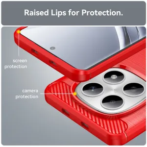 FLEXI TPU Ochranný obal Xiaomi Redmi Note 15 5G / POCO M8 5G červený