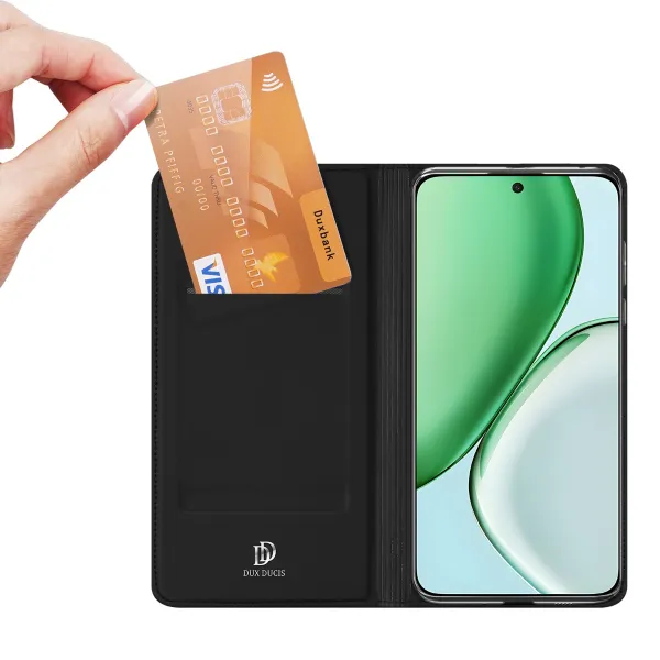 DUX Zaklápacie puzdro pre Honor Magic8 Lite 5G čierne