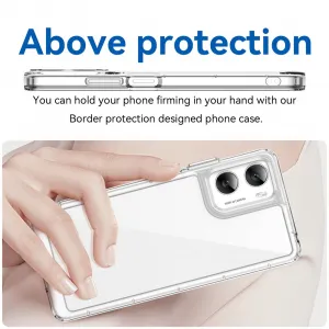 CRYSTAL Ochranný kryt pre Motorola Moto G06 / G06 Power priehľadný