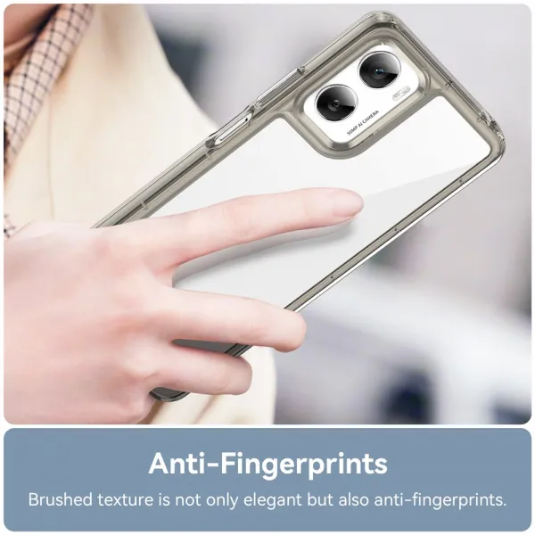 CRYSTAL Ochranný kryt pre Motorola Moto G06 / G06 Power šedý
