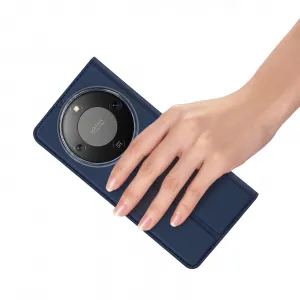 DUX Zaklápacie puzdro pre Honor Magic8 Lite 5G modré