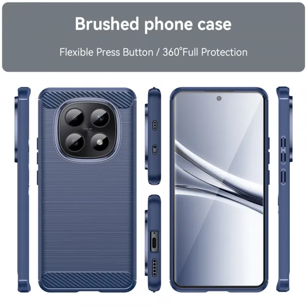 FLEXI TPU Ochranný obal Xiaomi Redmi Note 15 5G / POCO M8 5G modrý