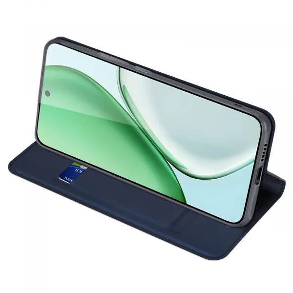 DUX Zaklápacie puzdro pre Honor Magic8 Lite 5G modré