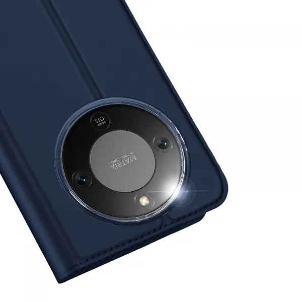 DUX Zaklápacie puzdro pre Honor Magic8 Lite 5G modré