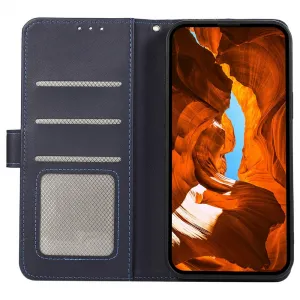 ABEEL DELICATE Peňaženkový obal Honor Magic8 Lite 5G modrý