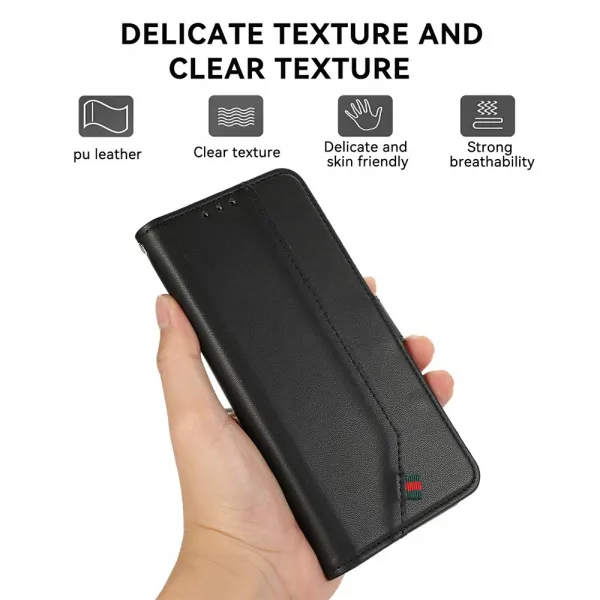 ABEEL DELICATE Peňaženkový obal Honor Magic8 Lite 5G čierny