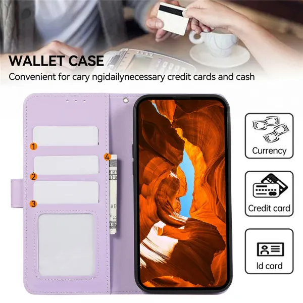 ABEEL DELICATE Peňaženkový obal Honor Magic8 Lite 5G fialový