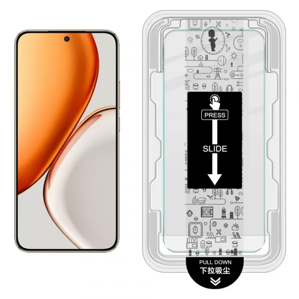IMAK H EASY INSTALL Temperované sklo s inštalačným rámom pre Honor Magic8 Lite 5G