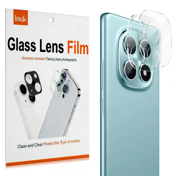 IMAK FULL COVER Sklo pre fotoaparát Xiaomi Redmi Note 15 5G / POCO M8 5G TRANSPARENT