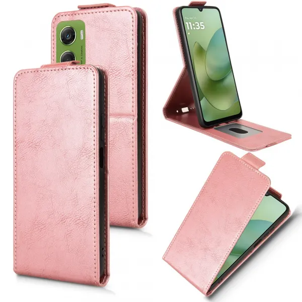 Vyklápacie puzdro pre Motorola Moto G06 / G06 Power ružové