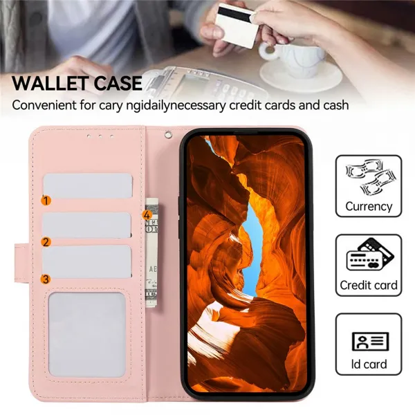 ABEEL DELICATE Peňaženkový obal Honor Magic8 Lite 5G ružový