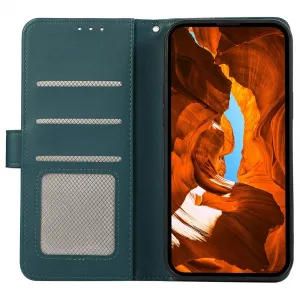ABEEL DELICATE Peňaženkový obal Honor Magic8 Lite 5G zelený