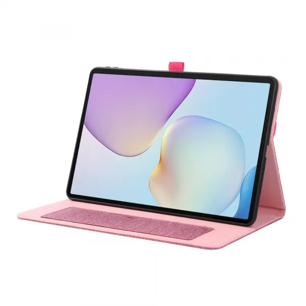 FABRIC Zaklápací obal pre Huawei MatePad 11.5 2025 ružový