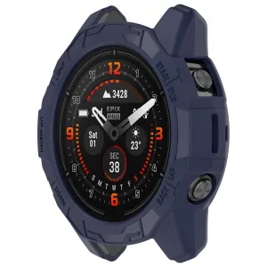 TPU HALF COVER Kryt pre Garmin Fenix 7 Pro 47mm modrý