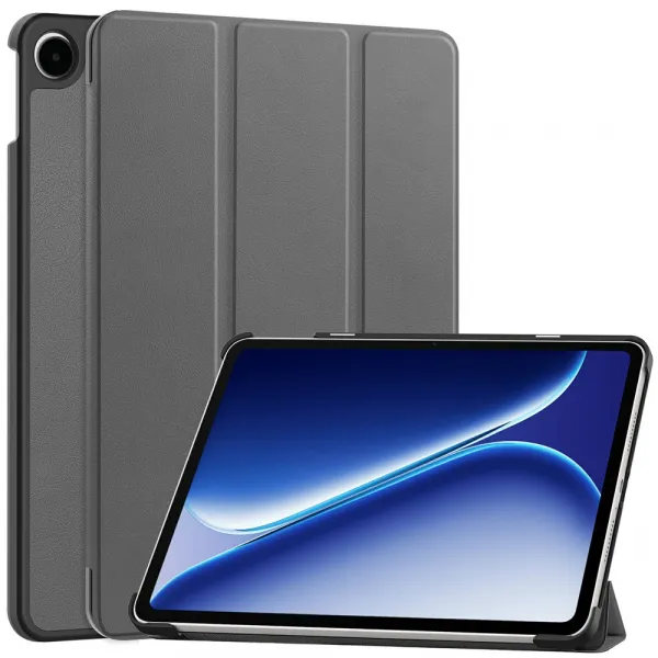 LEATHER Zaklápací kryt pre OnePlus Pad Go 2 šedý