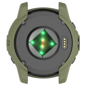 TPU HALF COVER Kryt pre Garmin Fenix 7 Pro 47mm zelený