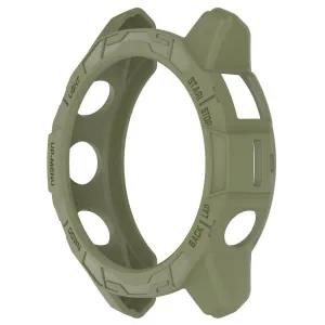 TPU HALF COVER Kryt pre Garmin Fenix 7 Pro 47mm zelený