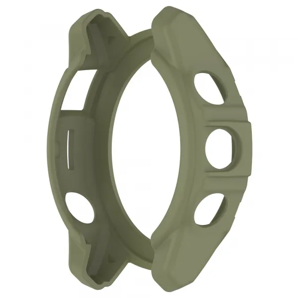 TPU HALF COVER Kryt pre Garmin Fenix 7 Pro 47mm zelený