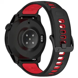 SPORTY Vymeniteľný silikónový remienok Coros Pace 4 BLACK-RED