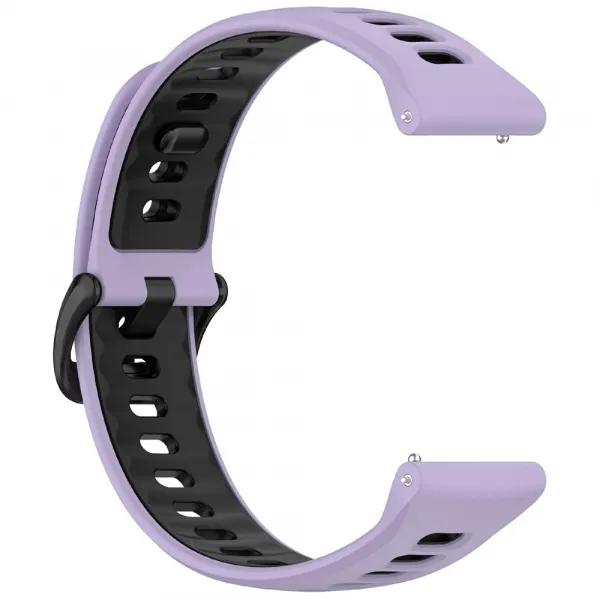 SPORTY Vymeniteľný silikónový remienok Coros Pace 4 PURPLE-BLACK