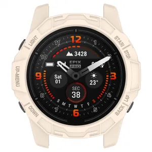 TPU HALF COVER Kryt pre Garmin Fenix 7 Pro 47mm STARLIGHT