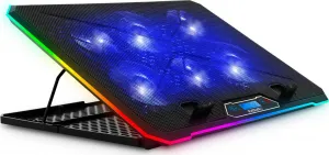 EVOLVEO Ania 9 RGB, nastavitelný podstavec pro notebook