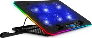 EVOLVEO Ania 9 RGB, nastavitelný podstavec pro notebook