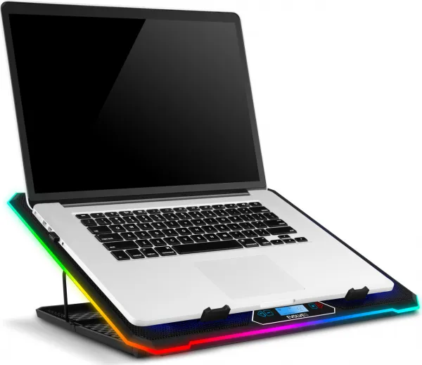 EVOLVEO Ania 9 RGB, nastavitelný podstavec pro notebook
