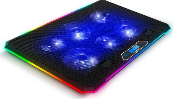 EVOLVEO Ania 9 RGB, nastavitelný podstavec pro notebook