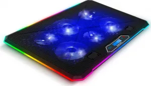 EVOLVEO Ania 9 RGB, nastavitelný podstavec pro notebook
