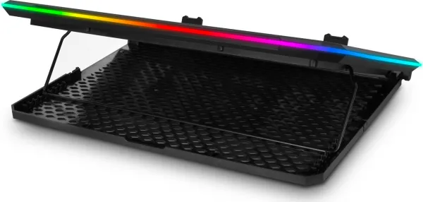 EVOLVEO Ania 9 RGB, nastavitelný podstavec pro notebook