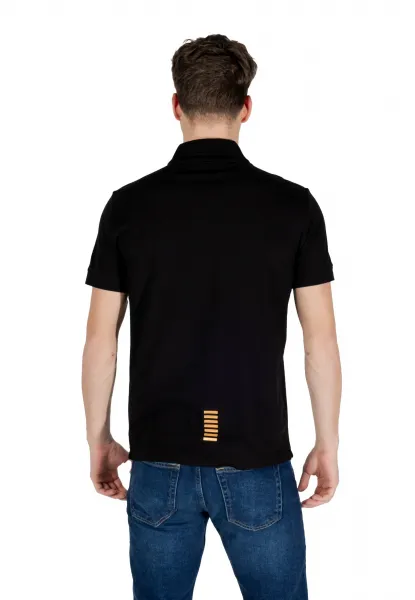 Čierne pánske polo tričko EA7