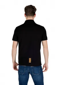 Čierne pánske polo tričko EA7
