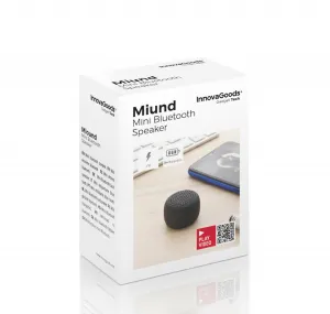 Dobíjecí přenosný bezdrátový mini reproduktor Miund