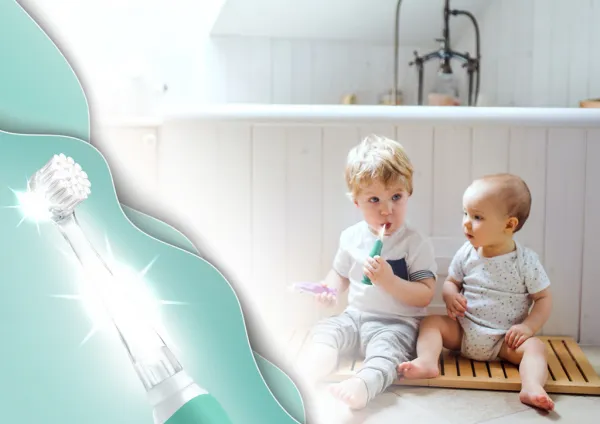 Detská elektrická kefka Neno Denti Blue