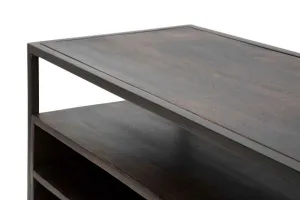 Marinela Dizajnový TV stolík Yashpal 120 cm hnedý