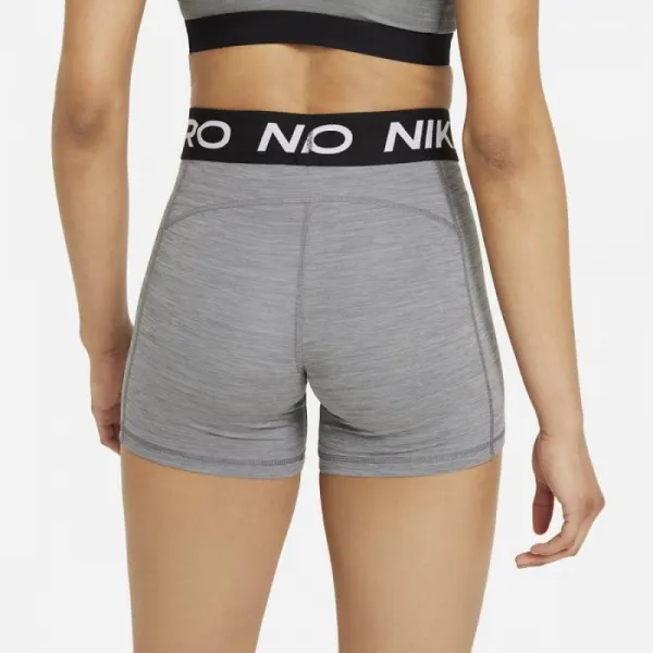 Dámske tréningové kraťasy NIKE PRO W NP 365 SHORT 5IN SMOKE GREY HTR BLACK BLACK