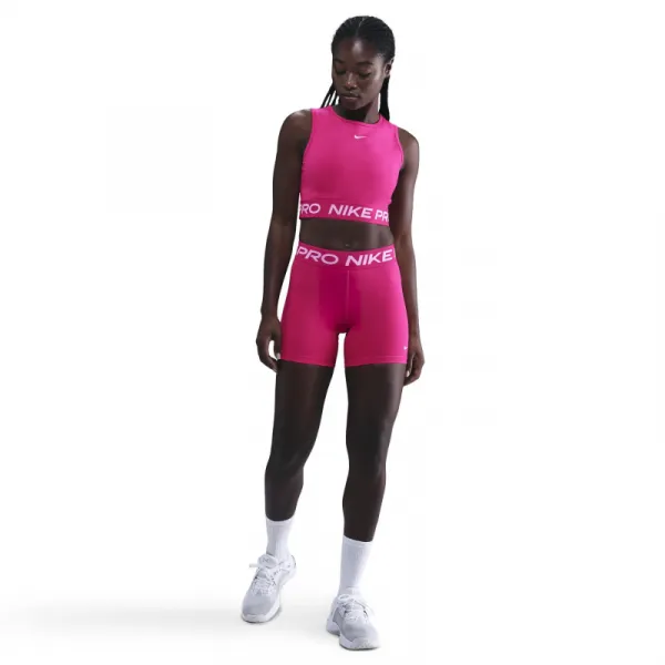 Dámske tréningové kraťasy NIKE PRO W NP 365 SHORT 5IN RUSH PINK WHITE