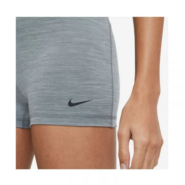 Dámske tréningové kraťasy NIKE PRO W NP 365 SHORT 3IN SMOKE GREY HTR BLACK BLACK