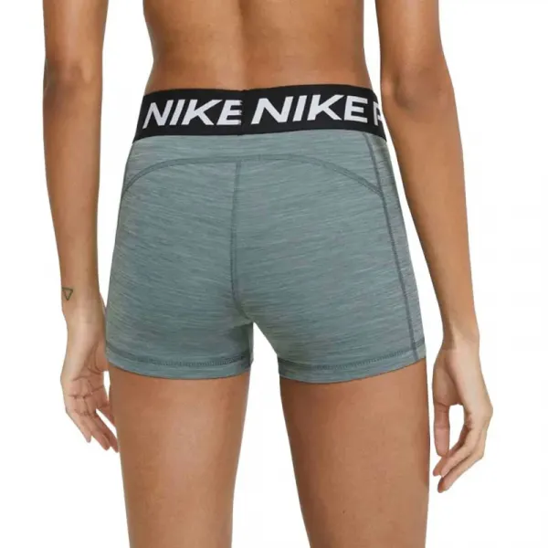 Dámske tréningové kraťasy NIKE PRO W NP 365 SHORT 3IN SMOKE GREY HTR BLACK BLACK