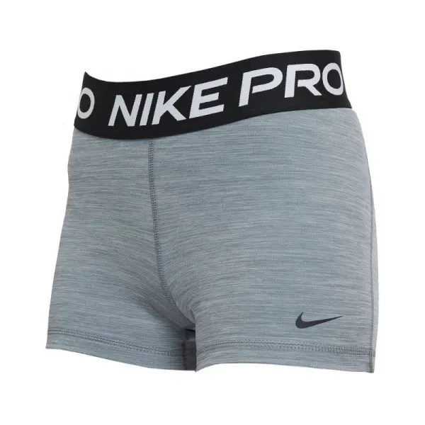 Dámske tréningové kraťasy NIKE PRO W NP 365 SHORT 3IN SMOKE GREY HTR BLACK BLACK