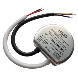 LEDprodukt Zdroj 20W, 24V, IP67 Vodeodolný (do krabice)