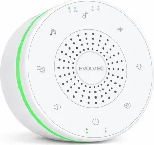EVOLVEO Nubiloo – uspávací modul s bílým šumem, ukolébavkami a barevným světlem na dobrou noc