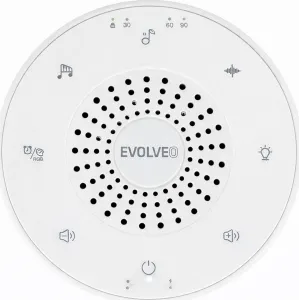 EVOLVEO Nubiloo – uspávací modul s bílým šumem, ukolébavkami a barevným světlem na dobrou noc