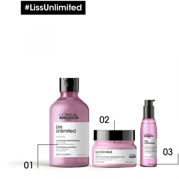 L’Oréal Professionnel Serie Expert Liss Unlimited uhladzujúca maska pre nepoddajné vlasy 250 ml