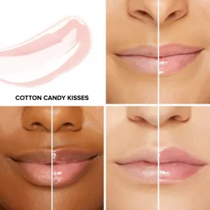 Too Faced Lip Injection Maximum Plump Extra Strength Lip Plumper Gloss dlhotrvajúci lesk na pery pre extra objem odtieň Cotton Candy Kisses 4 g