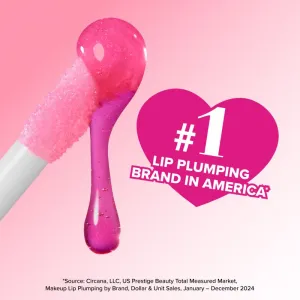 Too Faced Lip Injection Maximum Plump Extra Strength Lip Plumper Gloss dlhotrvajúci lesk na pery pre extra objem odtieň Original 4 g